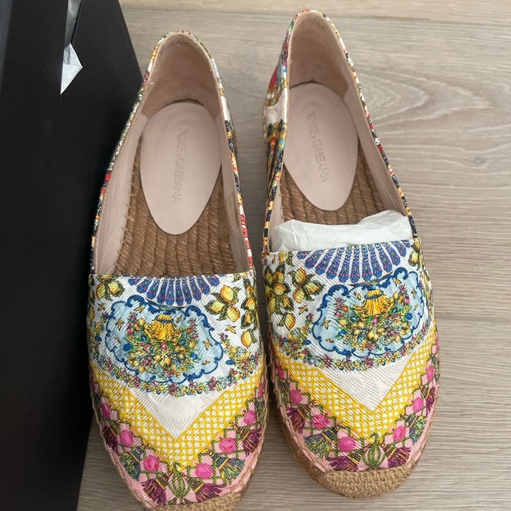 Dolce & Gabbana Espadrille Shoe